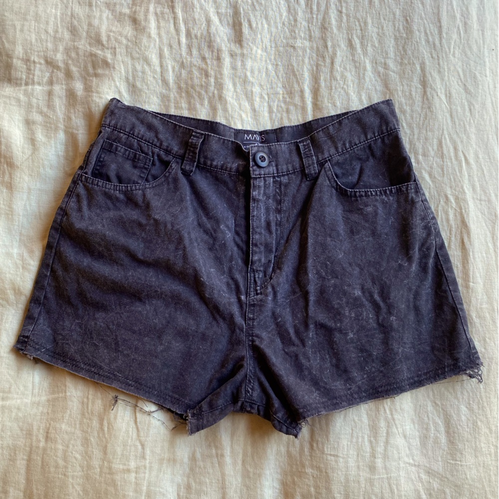 MAVIS grey cutoff shorts, size 28